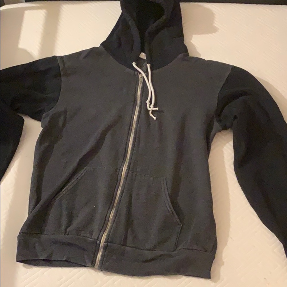 black&grey hoodie